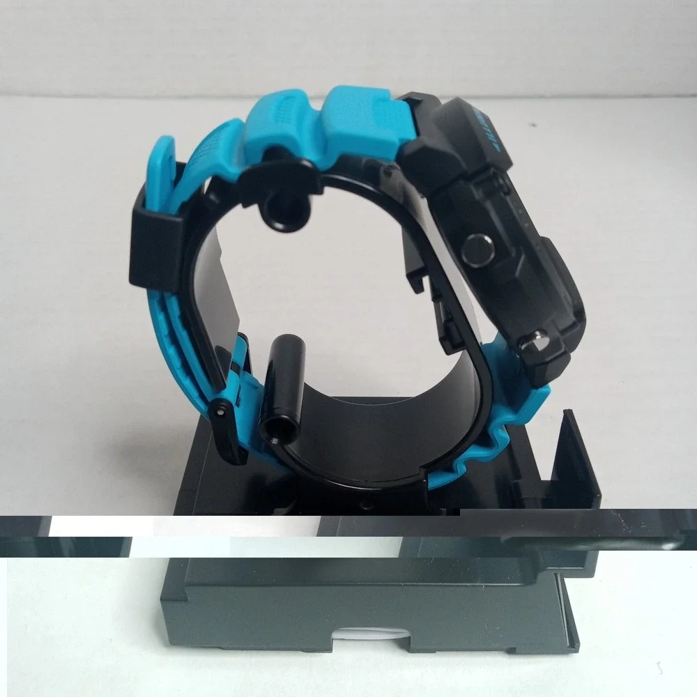 Casio Men's Watch W219H Illuminator Quartz Digital 42mm Black Blue Resin 3224